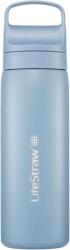 LifeStraw Rozsdamentes Acél Vízszűrő Palack; 18oz; Izlandi Kék LGV418IBWW (LGV418IBWW)