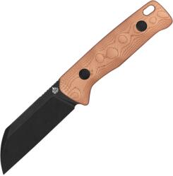 QSP Knife Baby Penguin 14C28N, black stonewash, G10 + copper foil QS130BP-C2 (QS130BP-C2)