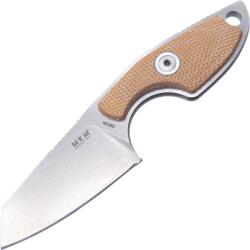 MKM MIKRO 2 Természetes vászon micarta BÖHLER M390 - MOD. SHEEPSFOOT MK MR02-NC (MK MR02-NC)