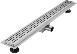 Diplon Zenflow Line 65 cm rozsdamentes acél komplett zuhanyfolyóka (BZ8501-650)