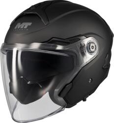 MT Helmets Cască de motocicletă deschisă MT Cosmo SV Pure A1 negru mat (MT136100PA12)