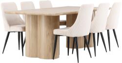  Étkezőgarnitúra Dallas 5179 (Világos fa)