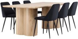  Étkezőgarnitúra Dallas 5182 (Világos fa)
