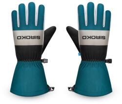 SIROKO Men & Women Winter sports Termikus sí kesztyű MISTY Green Ducky Kék kék|zöld