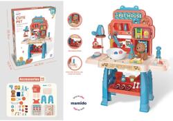 Mamido Gyerekasztal kisállatorvos - házi kedvencek ápolása 46 darab (MT1600) - mamido