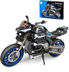 Mamido Műszaki építőkészlet motorkerékpár Damaha 1: 8 820 darab kék MT1614 (MT1614)
