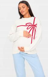 Prettylittlething Ünnepi Kismama Pulóver, Size 38, többszínű, akril