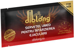 Diblong Delay Wipe - Șervețel pentru bărbați, cu ingrediente ce pot ajuta la întârzierea ejaculării, 1 buc