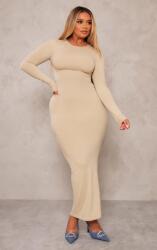 Prettylittlething Ceruza Ruha, Size S, bézs