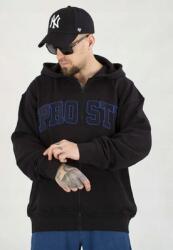 Prosto Axel Prosto kapucnis pulóver Zip fekete (5904978987583)