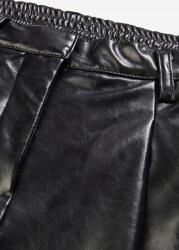 Bonprix Műbőr Nadrág, fekete, Size 46 (XXXL) (947619)