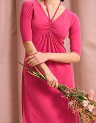 Bonprix Ruha, Size 32/34, rózsaszín, póló nyakkivágással, 100% poliészter