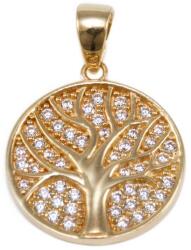Ékszershop Köves életfa arany medál (1300644)