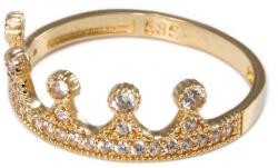 Ékszershop Köves korona arany gyűrű (1321895)