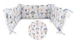  Baby Shop fejvédő kiságyba - Kék lufis állatok