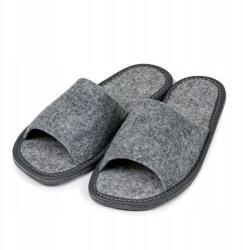 Nowo Filc férfi papucs, szürke, vendégpapucs, Size 45 (F-1181 B)