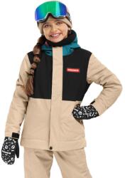 SIROKO Lány snowboard dzseki Vista-G SIROKO Fekete 7/8 EVES bézs|fekete