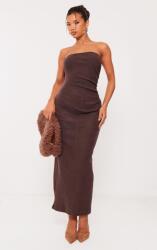 Prettylittlething CC42107 Prettylittlething Kötött Ruha MIDI Nyitott Vállú (45) L