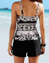 Bonprix 44-es Tankini Felső, többszínű, poliamid, poliészter bélés (35843)