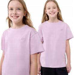 4F Lányka Pamut Póló, oversize, kerek nyakkivágás, 100% pamut (4FJWSS25TTSHF2326)