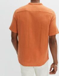 Bonprix muszlin ing, rövid ujjú, Size 45/46, narancssárga