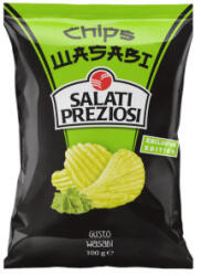 Salati Preziosi Salati Preziosi gluténmentes wasabi chips 100 g - delfinbuvar