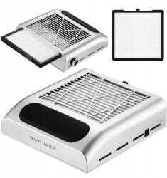Beauty Limited Porelszívó Körömmarógép Ezüst Hepa Kazettás Szűrő Teljesítmény 100W (BL-14B)