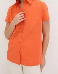 Bonprix 52-es ing, narancssárga, 65% poliészter, 35% pamut