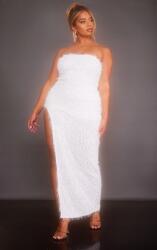 Prettylittlething Ruha Maxi Csillámos Bolyhos, Size 38