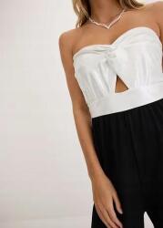 Bonprix 40/2 Kombinezon, kivágott, vállpánt nélküli overál