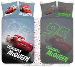 Brandmac Disney Verdák sötétben világító gyerek, ovis ágyneműhuzat 100x135cm, 40x60cm (BRM019560)