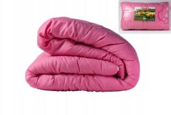 Textom Gyapjú Téli Paplan, 200×200cm, 100% természetes, lengyel termék, rózsaszín (Kołdra wełniana róż 200x200)