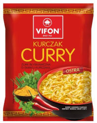 VIFON Curry Chicken Noodle Soup instant Curry-s csirkeleves 70g Szavatossági idő: 2026-05-31