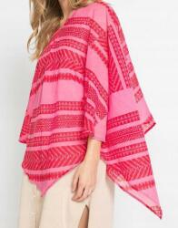 Bonprix Univerzális Nyári Könnyű Poncsó, rózsaszín