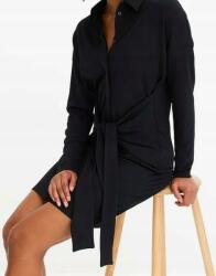 Bonprix Mini Ruha, fekete, Size 36/38, 95% poliészter, 5% elasztán