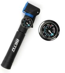 BETO CRH-030PG mini kerékpár pumpa forgó manométer Presta Schrader 120 PSI