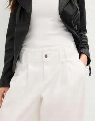 Bonprix Női Farmer, Size 46 (XXXL), fehér, széles szárral