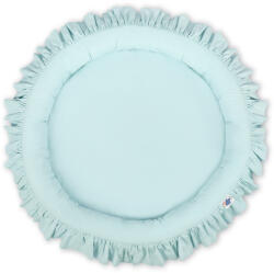 My Sweet Baby babafészek, világos menta, átmérő Ø90cm, 14cm magas, 100% pamut