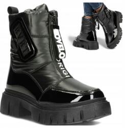 Filippo Női Téli Hócsizma, Size 37, cipzáras, bélelt, fekete (Filippo DBT4960/25 BK)