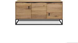 Invicta MAMMUT ARTWORK barna tölgyfurnér komód 150cm