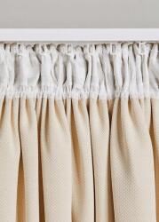 Bonprix Függöny, 130/145cm, bézs, szerkezetes mintával (918983)
