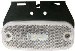 MULTIPA Helyzetjelző LED tartóval, fehér, MULTIPA (MUL58614WBK)