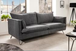 Invicta ROCCO 3 személyes szürke nyírfa kanapé