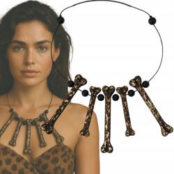 Hopki Barlanglakó nyaklánc, csontokkal, indián, sámán, Halloweenre