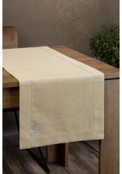 EUROFIRANY Bianca1 fényes csillogású asztali futó Arany 40x140 cm