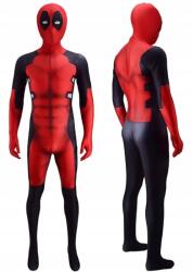 Hopki Deadpool Jelmez Cosplay Skin, Size 158/164, fekete-piros