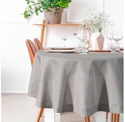 EUROFIRANY Bianca2 fényes csillogású asztalterítő Ezüst 180 cm