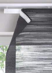 Bonprix 57/145 Panelfüggöny, csíkos, Bonprix, 100% poliészter, szürke (927802)