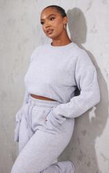 Prettylittlething DC21211 Prettylittlething Szürke Rövid Tréning Felső (45) S