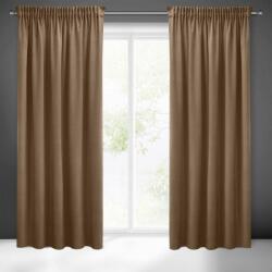 EUROFIRANY Sibel Pierre Cardin bársony sötétítő függöny Barna 140x270 cm